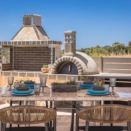 Golden Stone Made In Karavados Village! Villa