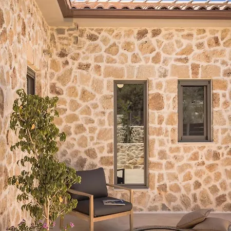 Villa Golden Stone Made In Karavados Village! *