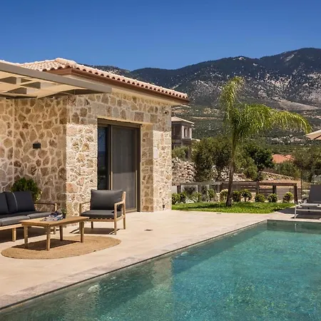 Golden Stone Made In Karavados Village! Villa Argostoli (Kefalonia)